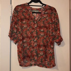 Pleione Floral Print Blouse